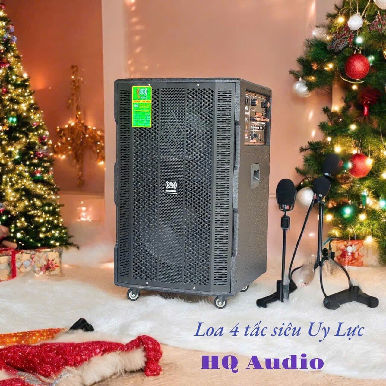 Loa kéo HQAudio - 4 tấc siêu uy lực